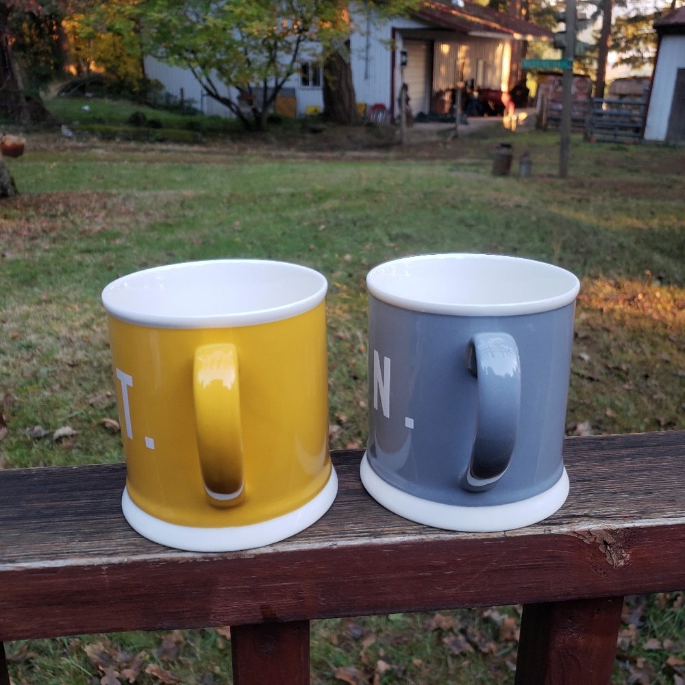 Creative Co-Op Saturday and Sunday Coffee Mugs - Picture 8 of 12